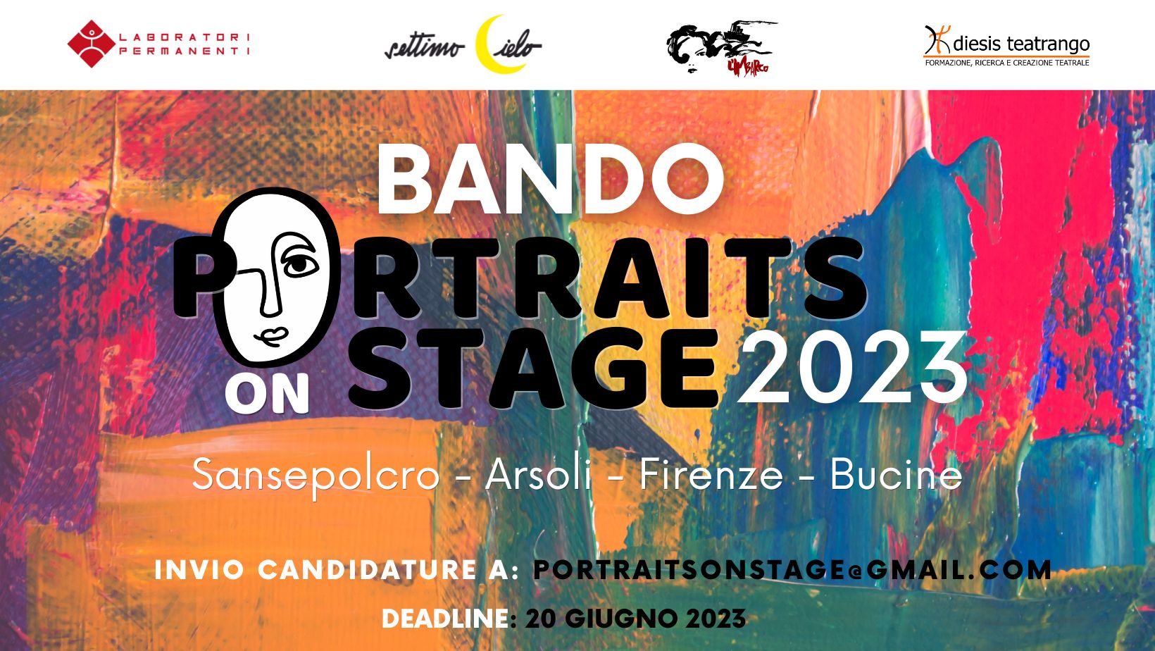 Bando di Residenza ArtisticaPortraits On Stage 2023scadenza 20 Giugno 2023